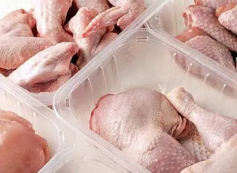 گوشت بوقلمون بسته بندی